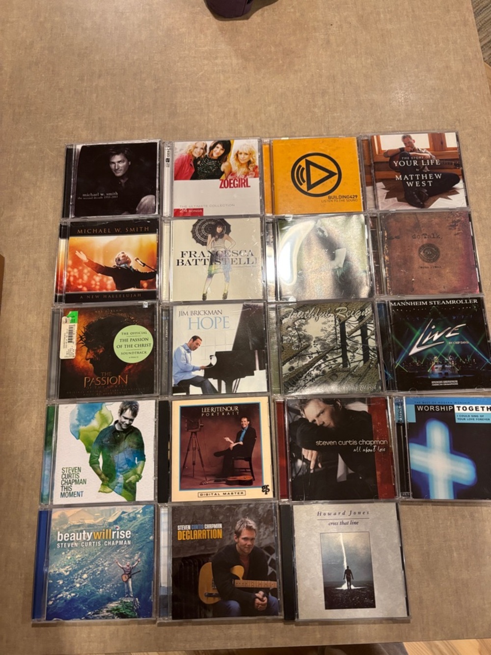 Various Christian Music CD Collection - Mixed Artists - Multi-Color